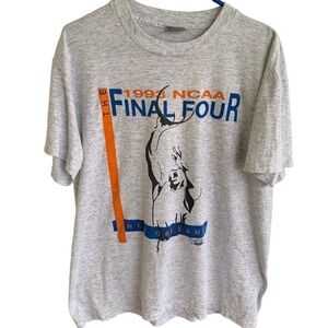 Vintage 1993 Final Four Basketball Tee Shirts New Orleans Southeast Regionals